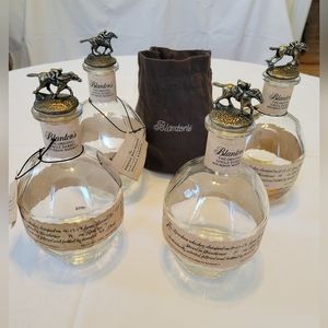 Blanton's Bourbon Empty bottles